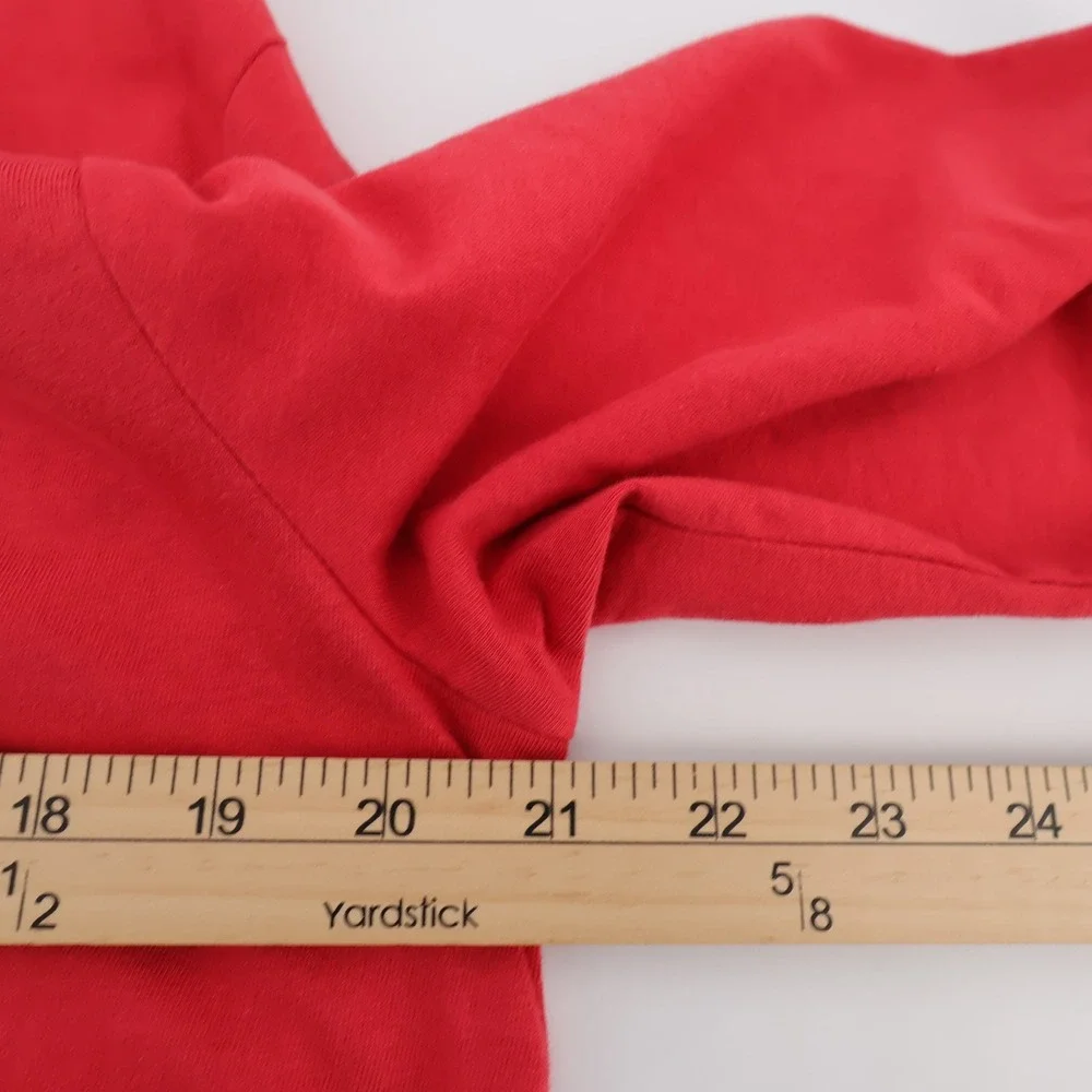 NEW Polo Ralph Lauren Classic Jersey Lightweight Hoodie Red Long Sleeve Mens M